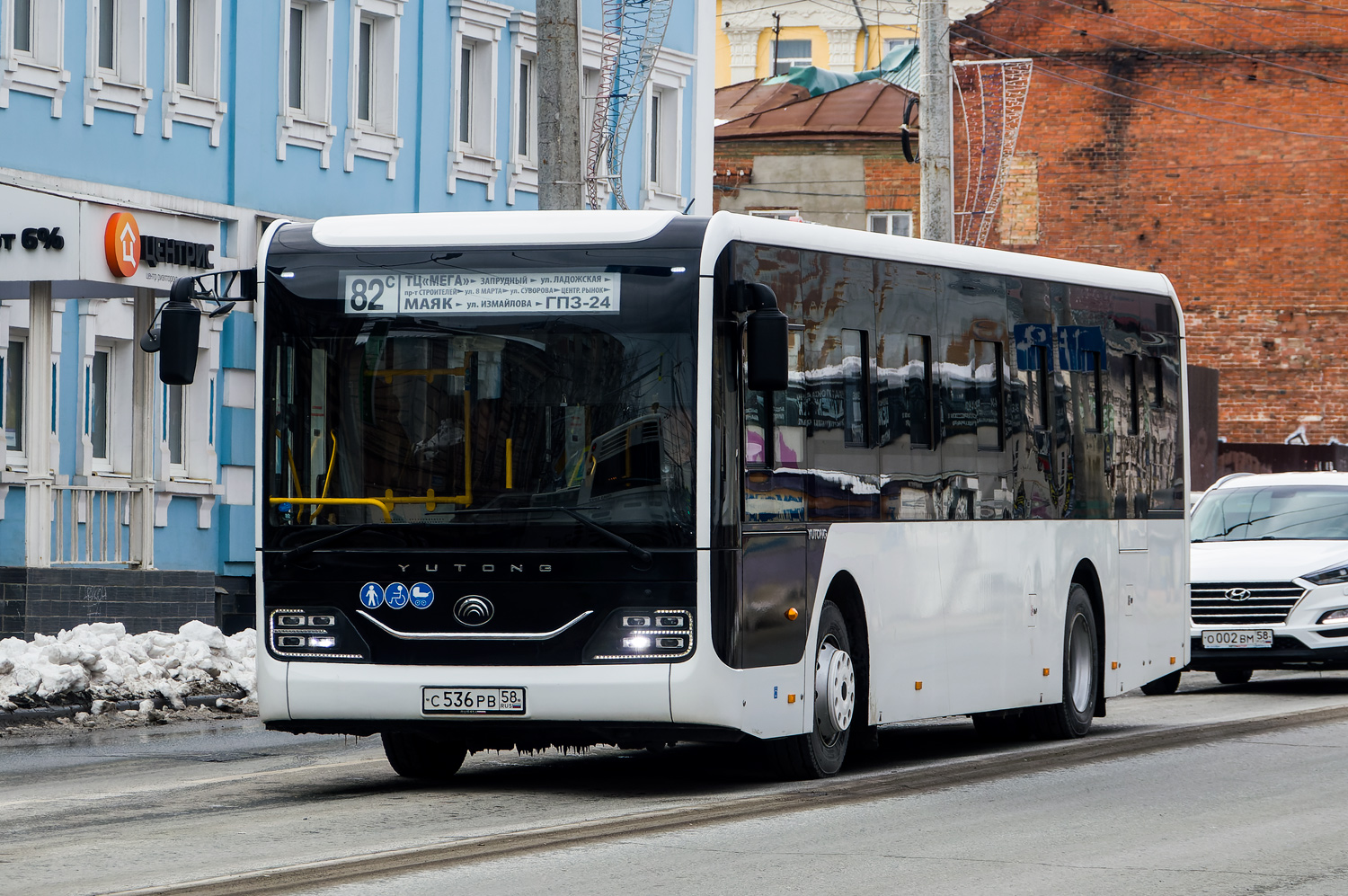 Obwód penzeński, Yutong ZK6116HG Nr С 536 РВ 58