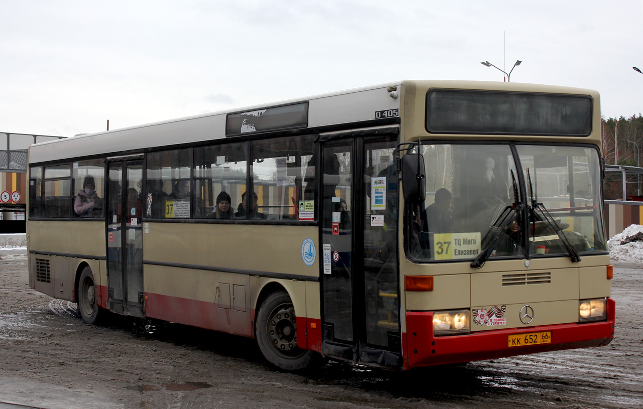 Свердловская область, Mercedes-Benz O405 № КК 652 66