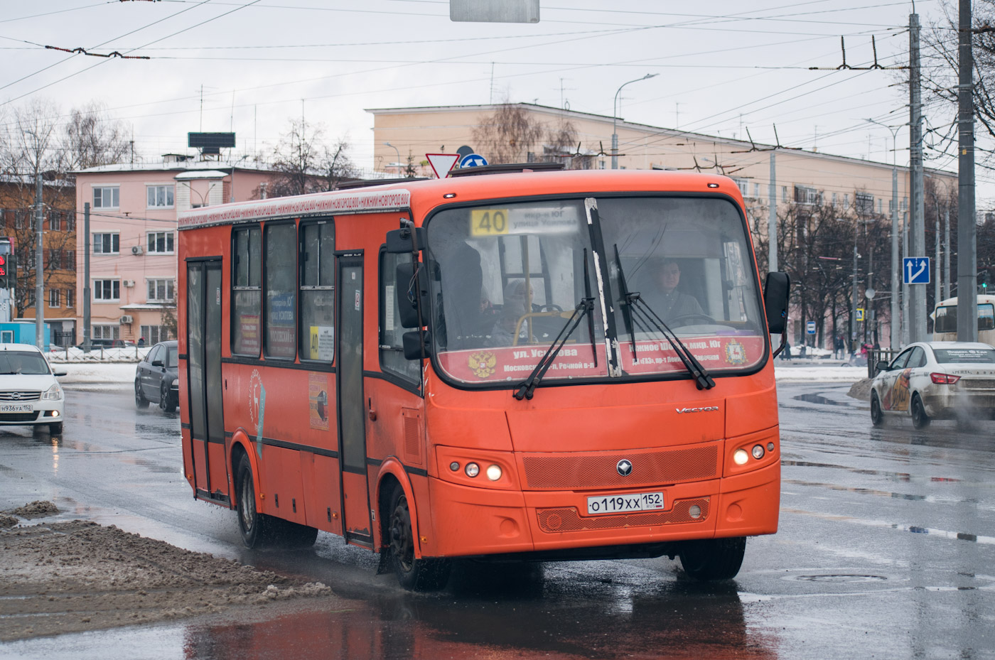 Нижегородская область, ПАЗ-320414-05 "Вектор" № О 119 ХХ 152