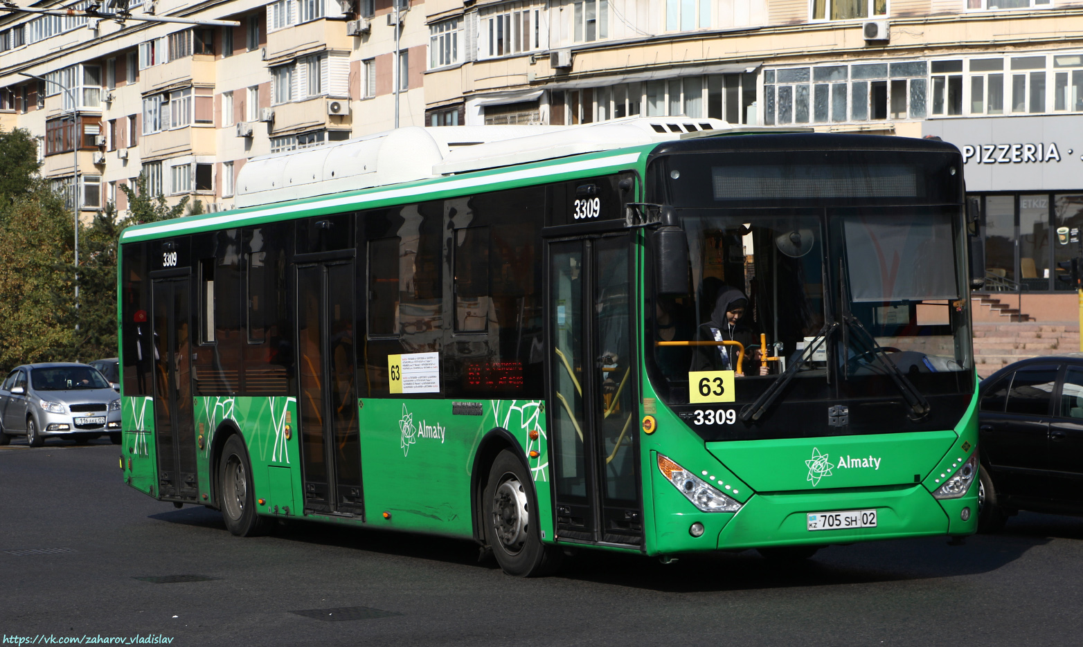 Алматы, Zhong Tong LCK6125HGAN № 3309