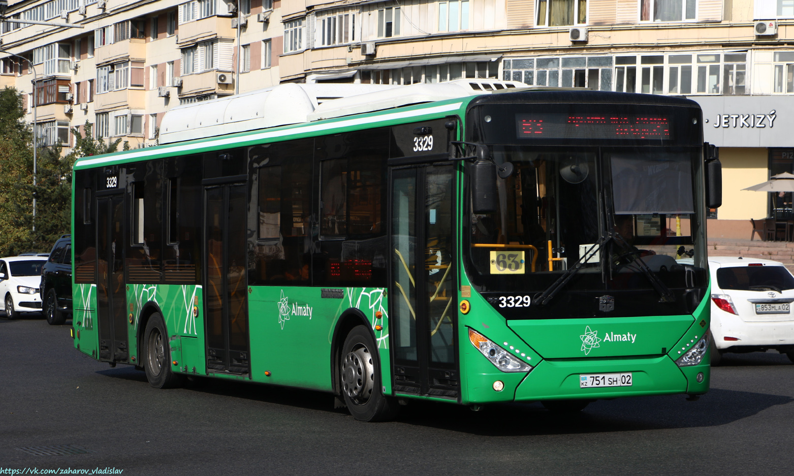 Алматы, Zhong Tong LCK6125HGAN № 3329