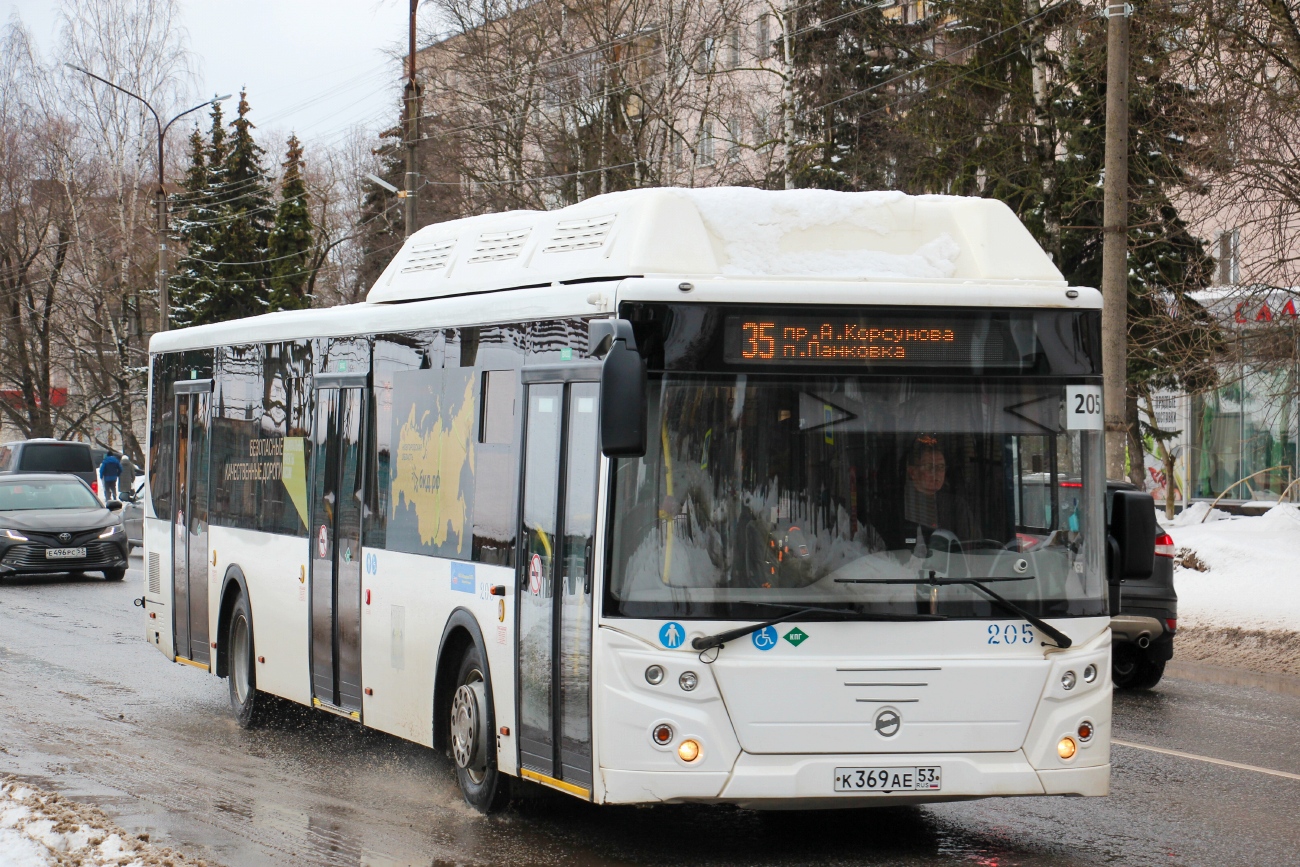 Новгородская область, ЛиАЗ-5292.67 (CNG) № 205