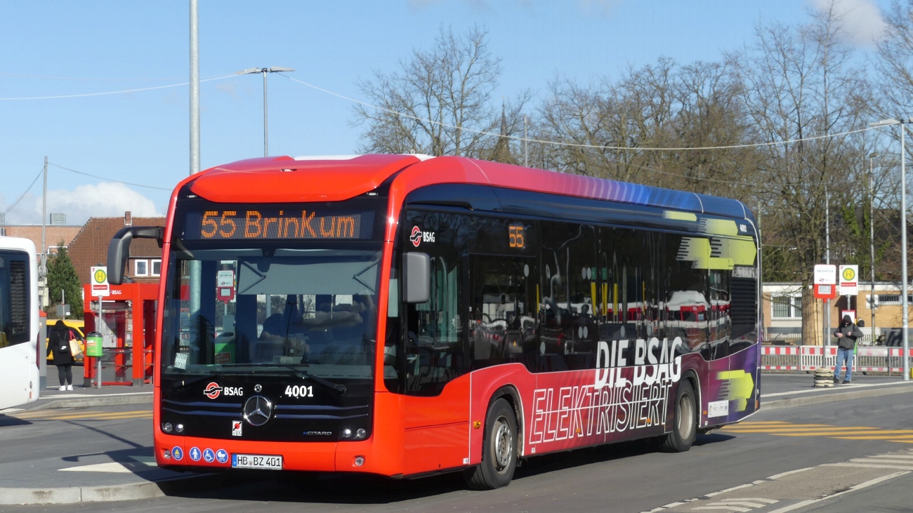 Бремен, Mercedes-Benz eCitaro № 4001