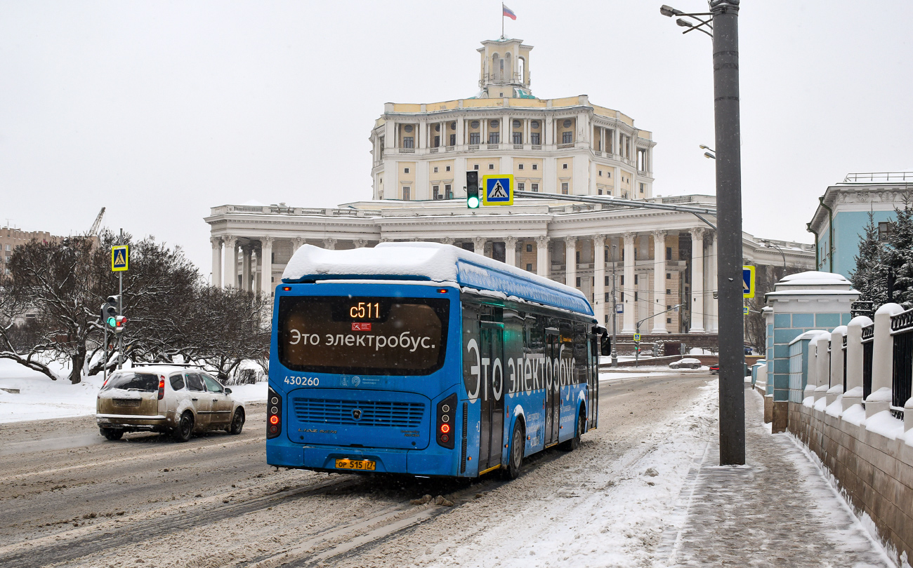 Москва, ЛиАЗ-6274 № 430260