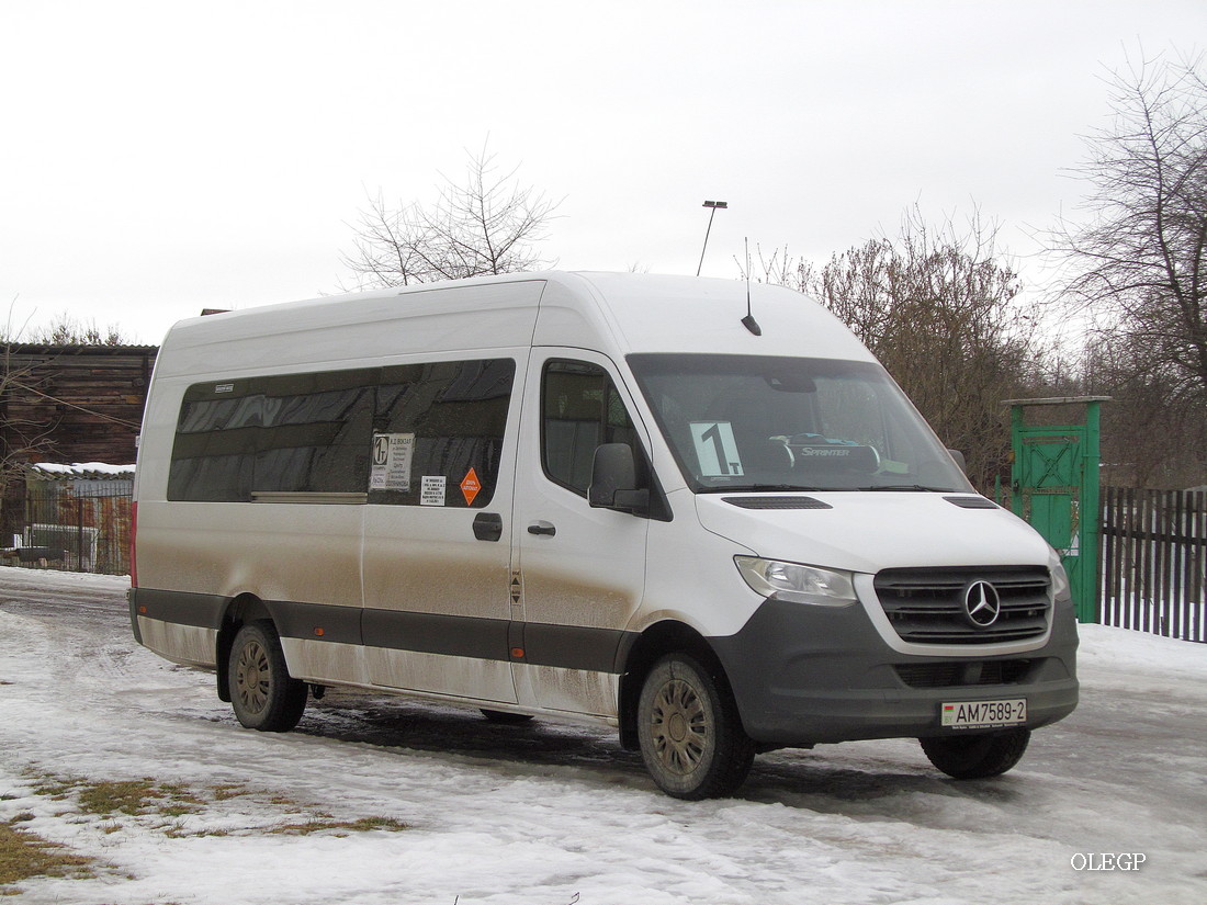 Витебская область, Mercedes-Benz Sprinter W907 416CDI № АМ 7589-2