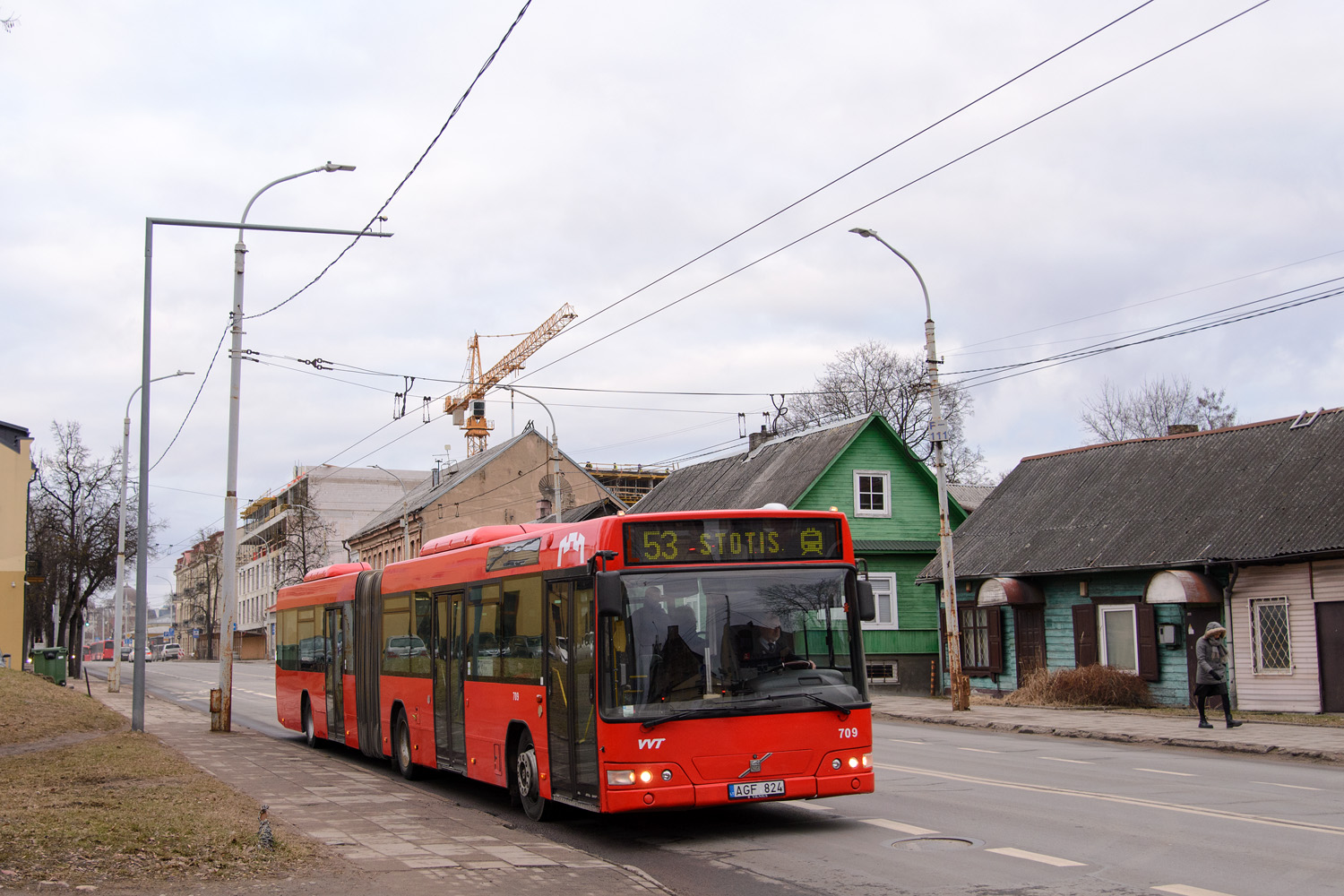 Литва, Volvo 7700A № 709