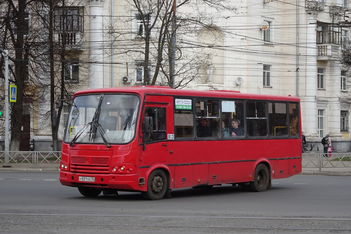 Ярославская область, ПАЗ-320412-14 № 813