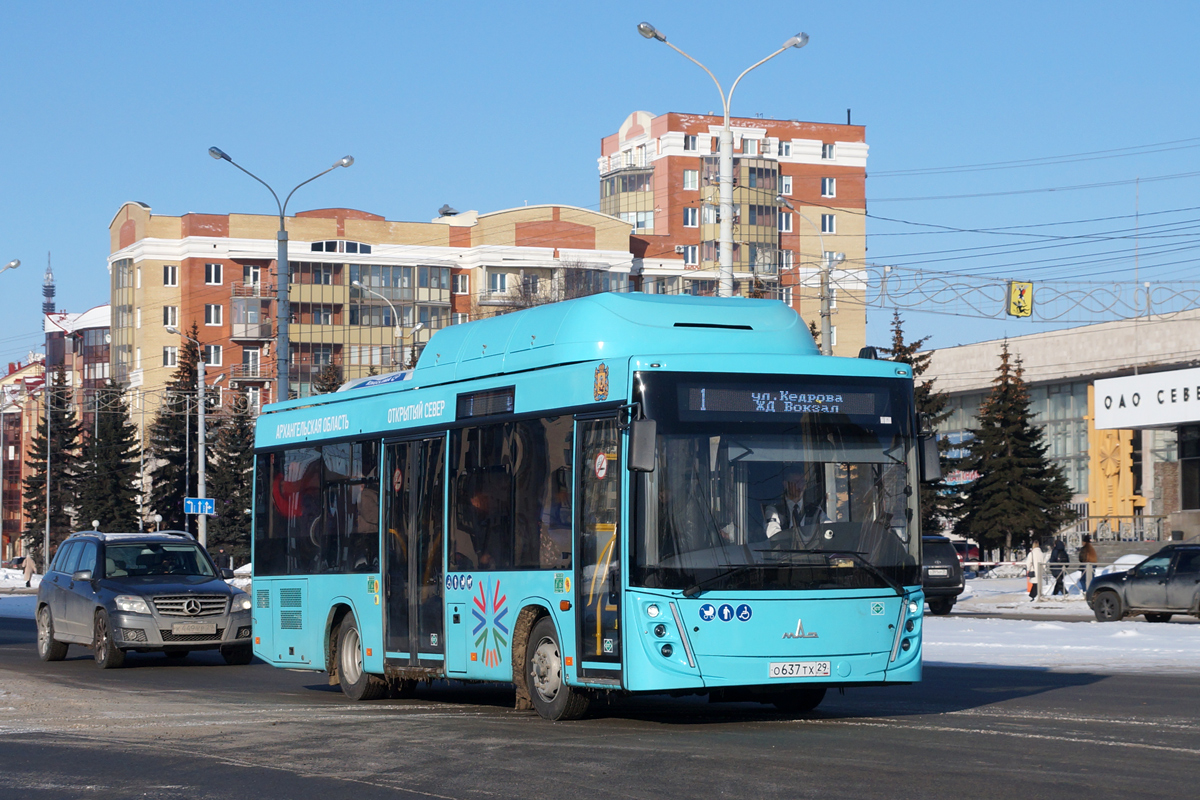 Архангельская область, МАЗ-206.948 № О 637 ТХ 29