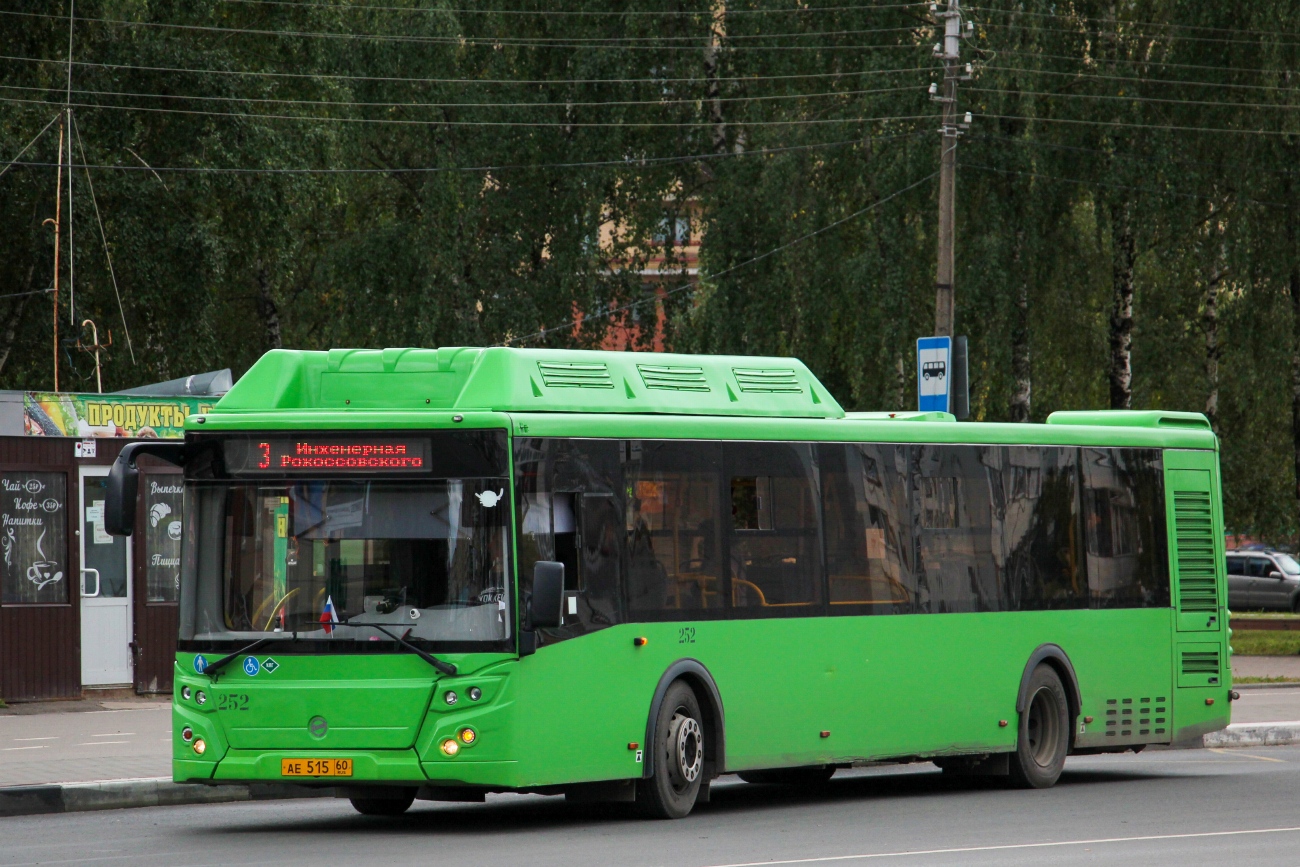 Pskovská oblast, LiAZ-5292.67 (CNG) č. 252