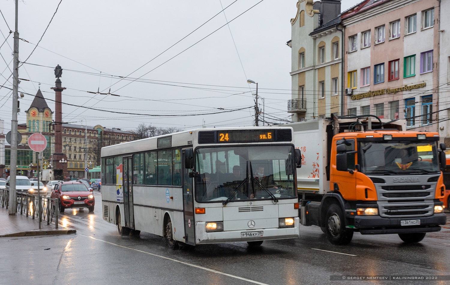 Калининградская область, Mercedes-Benz O407 № Р 946 КУ 39
