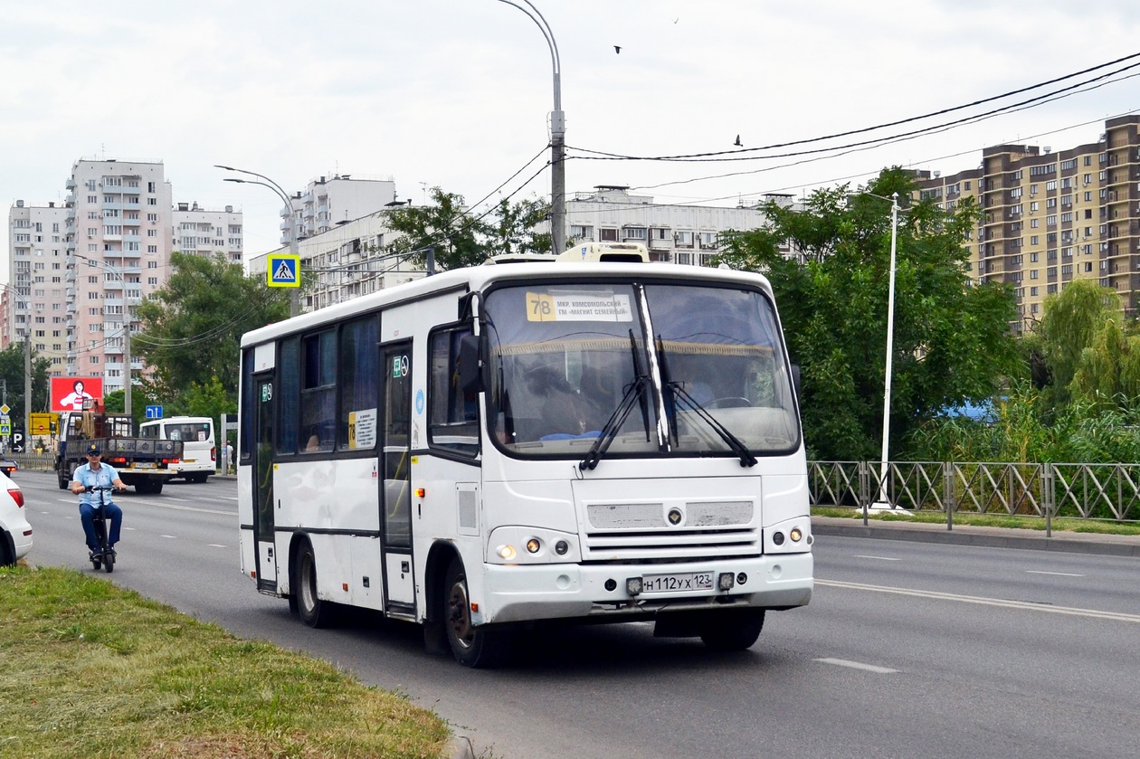 Краснодарский край, ПАЗ-320402-05 № Н 112 УХ 123