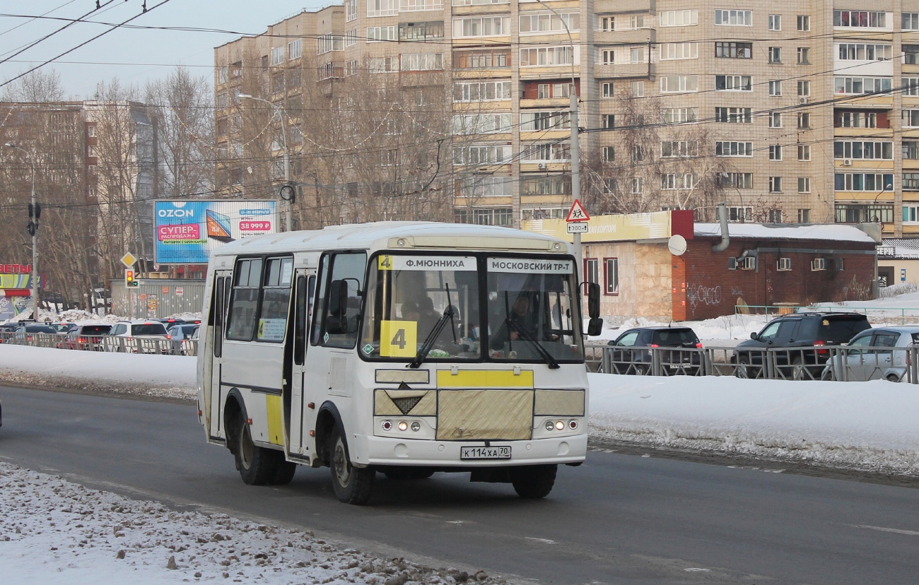 Томская область, ПАЗ-32054 № К 114 ХА 70