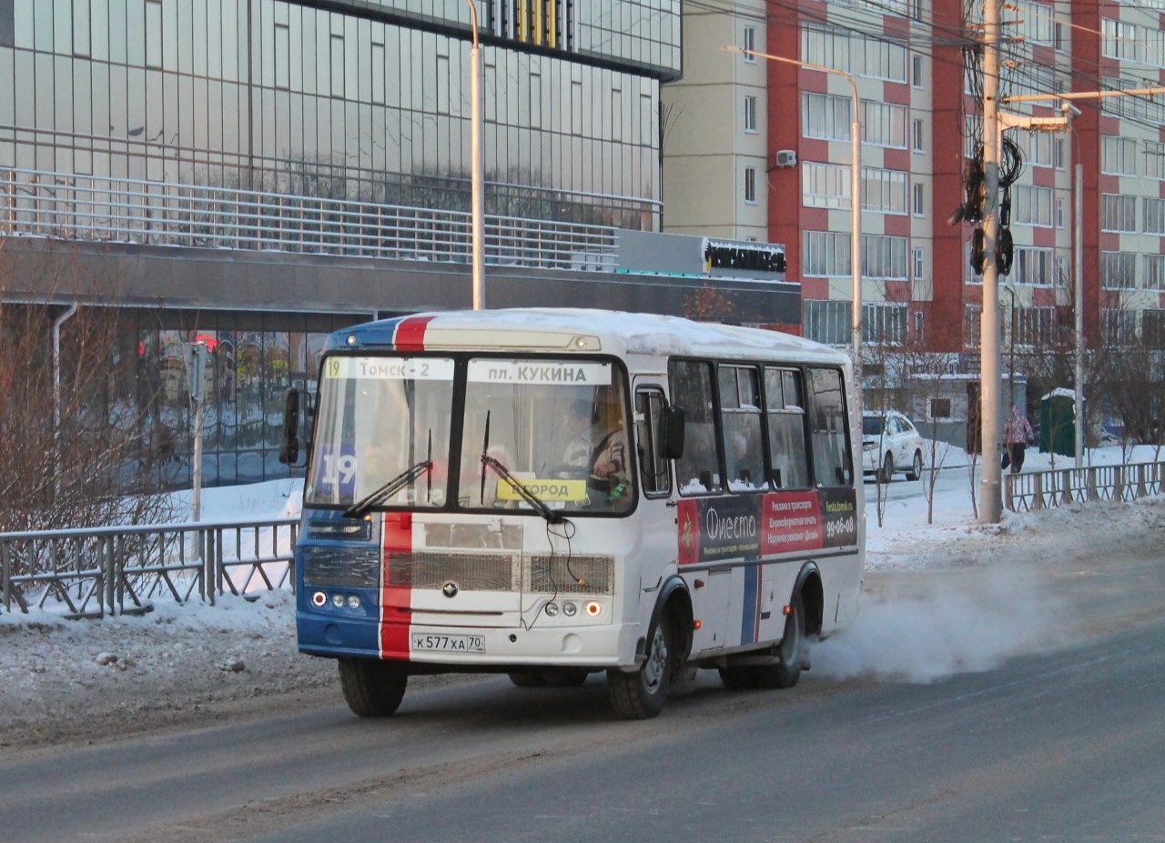 Tomsk region, PAZ-32054 # К 577 ХА 70