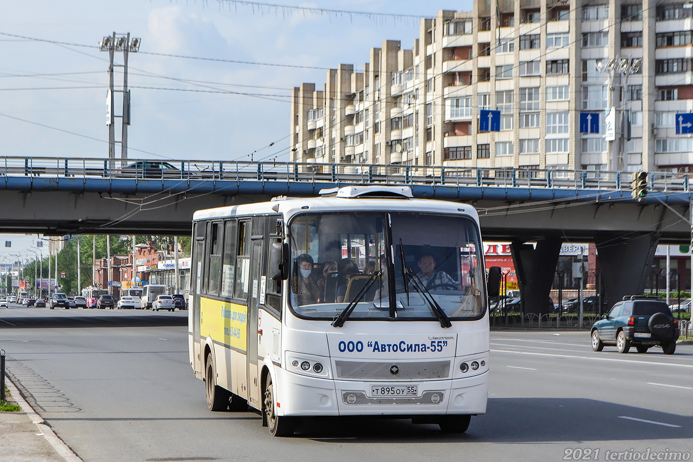 Омская область, ПАЗ-320412-05 "Вектор" № 2053