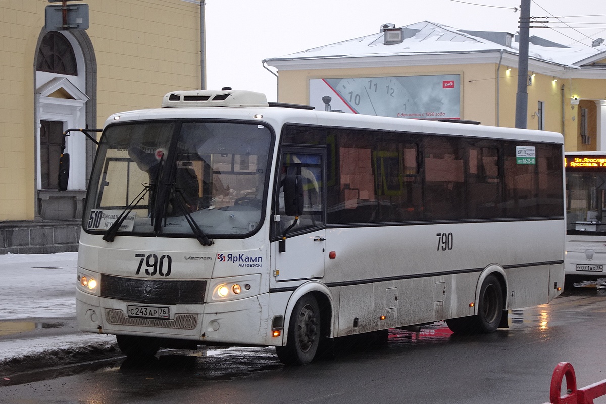 Ярославская область, ПАЗ-320414-05 "Вектор" (1-1) № 790