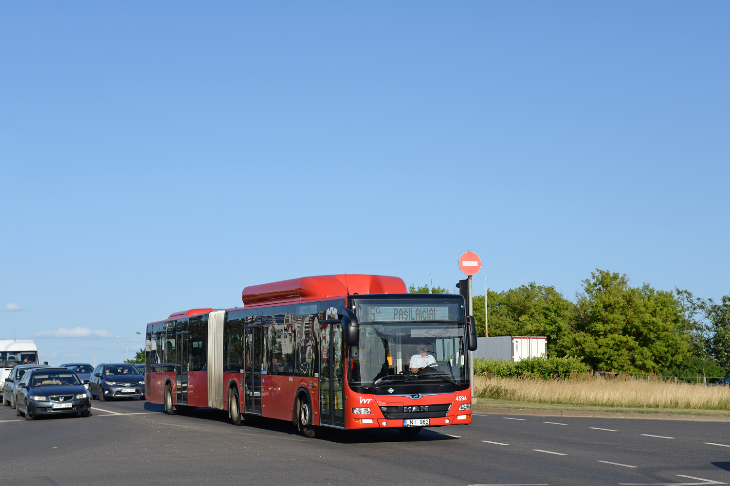 Литва, MAN A23 Lion's City G NG313 CNG № 4594