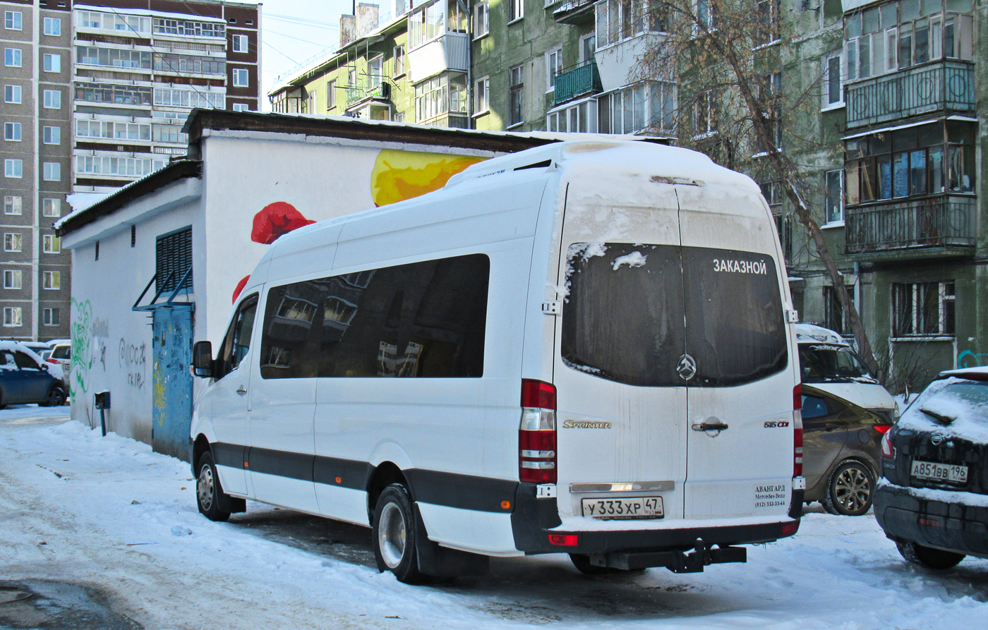 Свердловская область, Луидор-223602 (MB Sprinter) № У 333 ХР 47