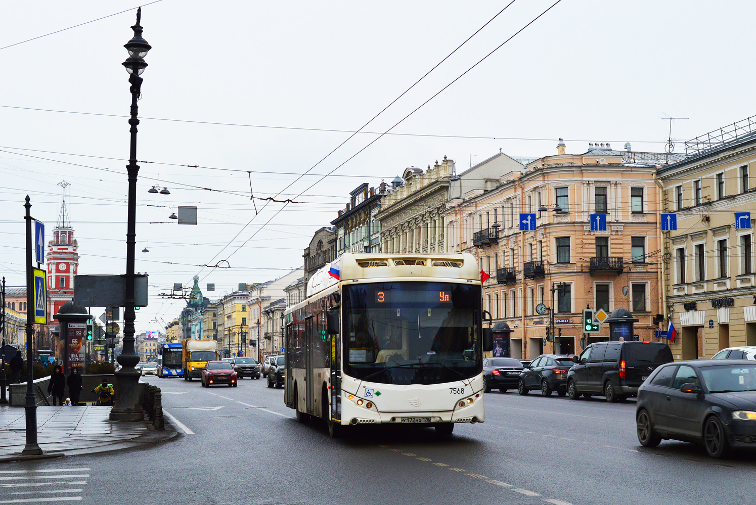 Санкт-Петербург, Volgabus-5270.G2 (CNG) № 7568