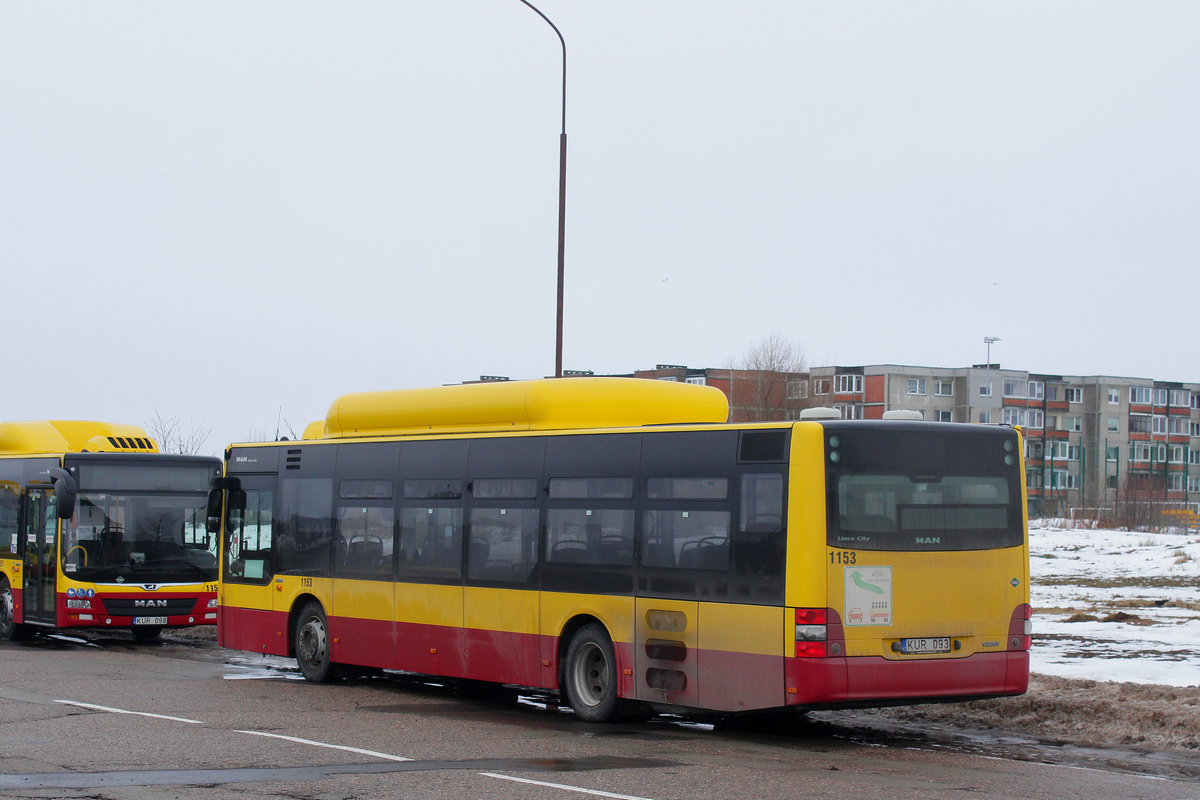 Литва, MAN A21 Lion's City NL273 CNG № 1153