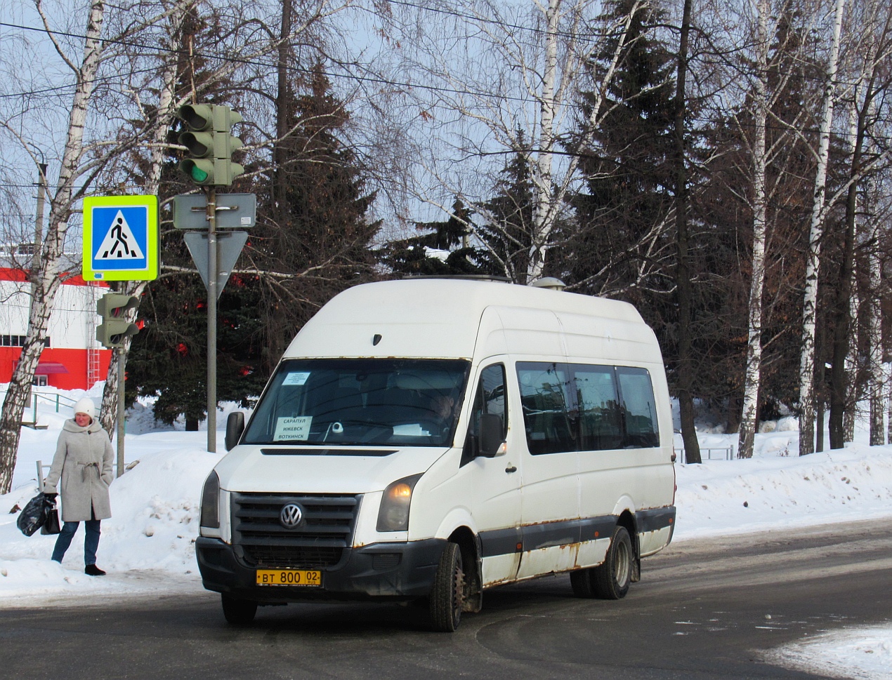 Удмуртия, Volkswagen Crafter № ВТ 800 02