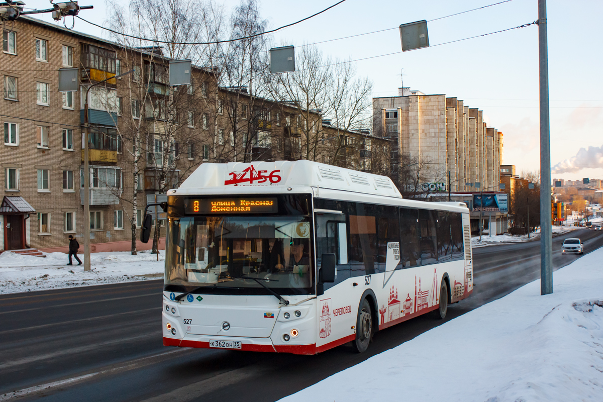 Вологодская область, ЛиАЗ-5292.67 (CNG) № 0527