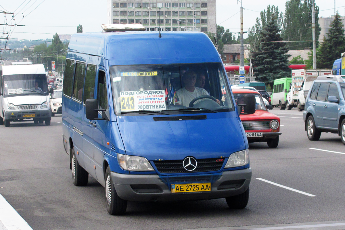 Днепропетровская область, Mercedes-Benz Sprinter W903 313CDI № AE 2725 AA