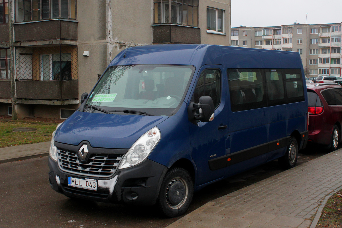 Литва, Renault Master III № MLL 043