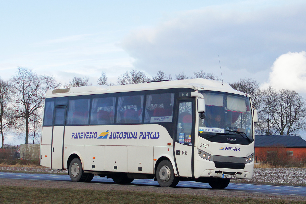 Lithuania, Otokar Navigo T Mega # 3490