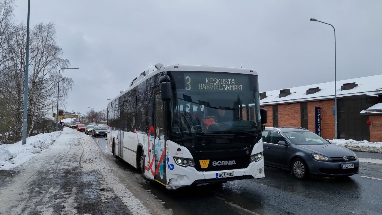 Финляндия, Scania Citywide LE Suburban № 95