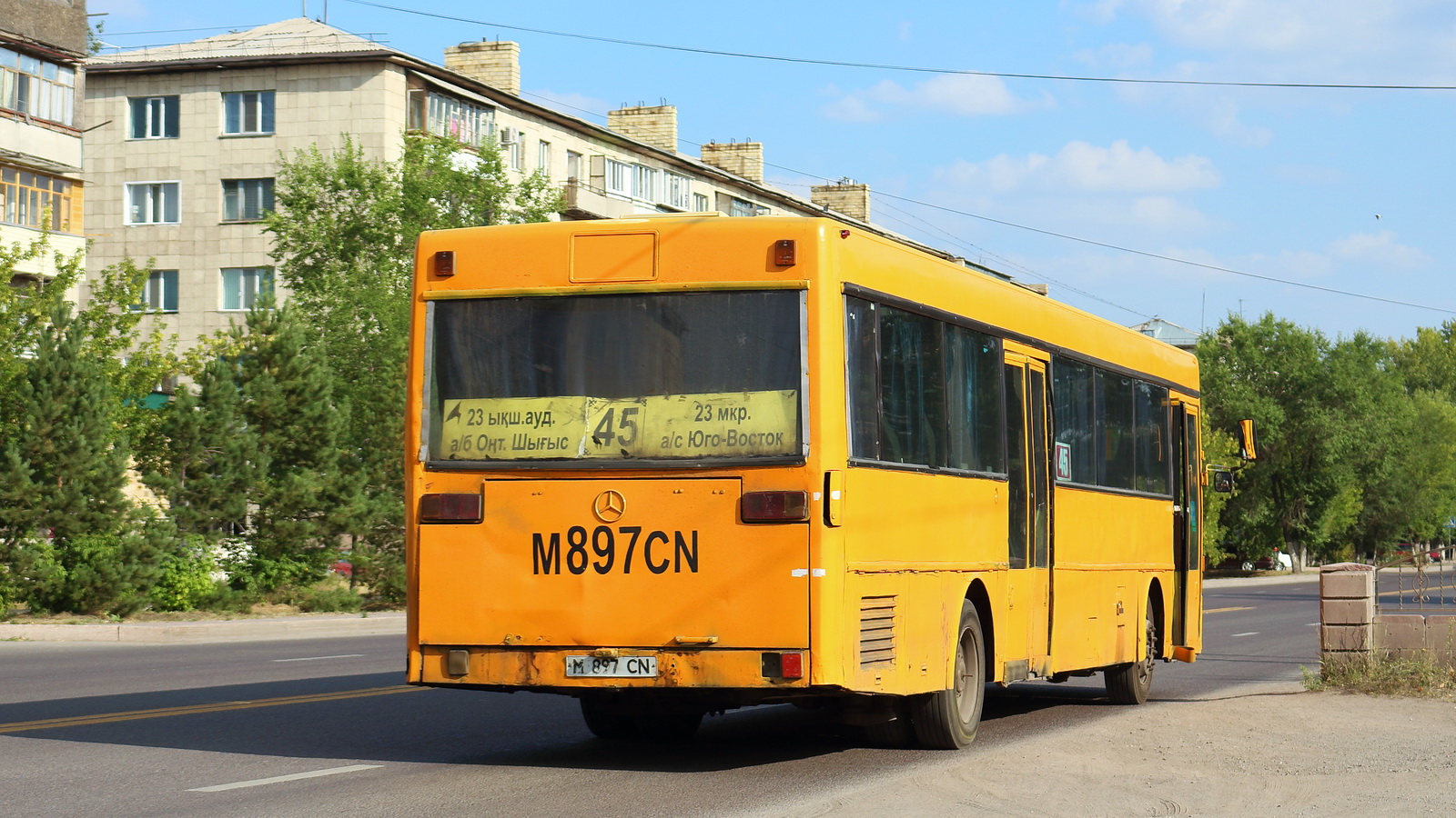 Карагандинская область, Mercedes-Benz O405 № M 897 CN