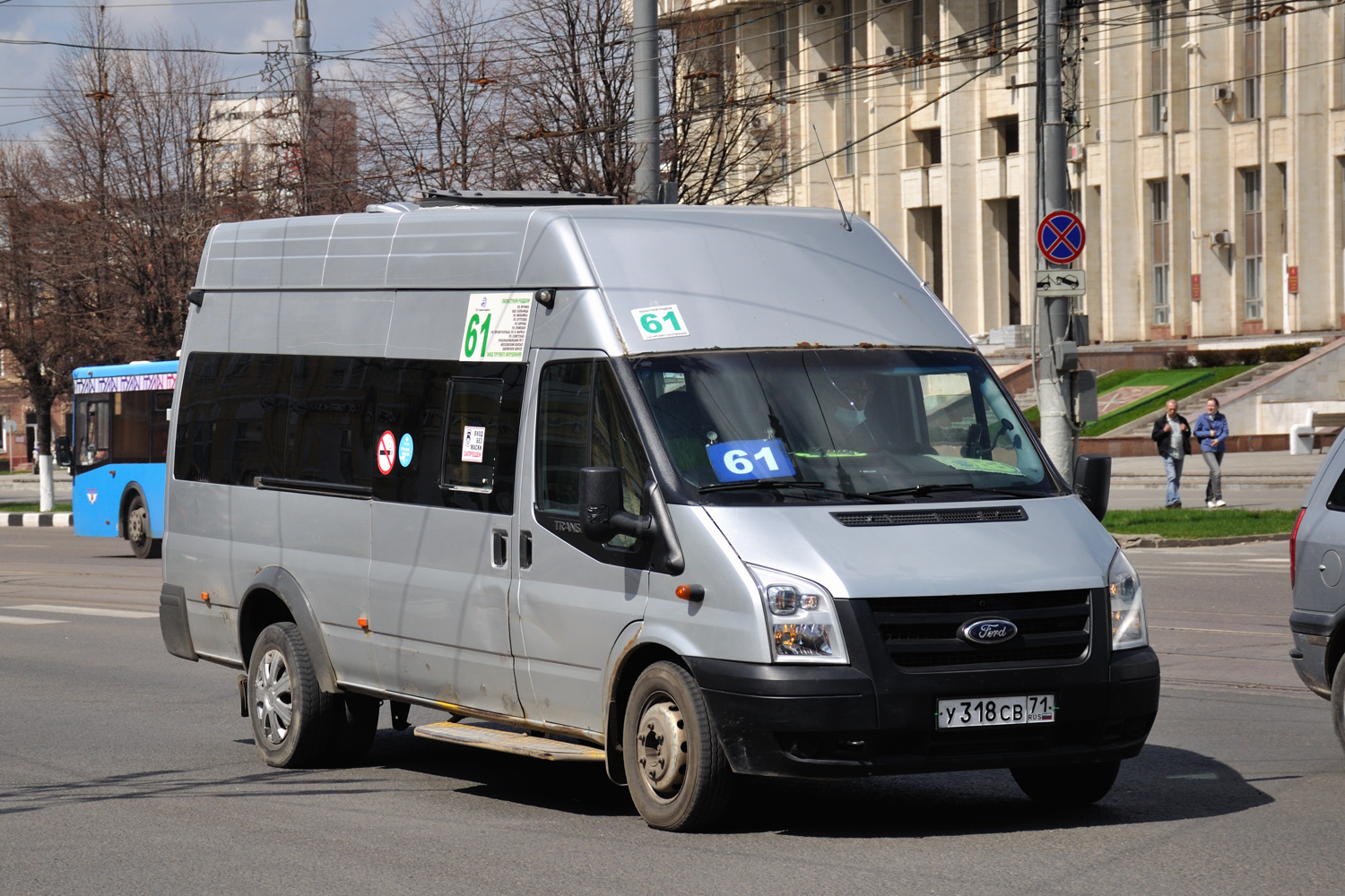 Тульская область, Нижегородец-222709  (Ford Transit) № У 318 СВ 71