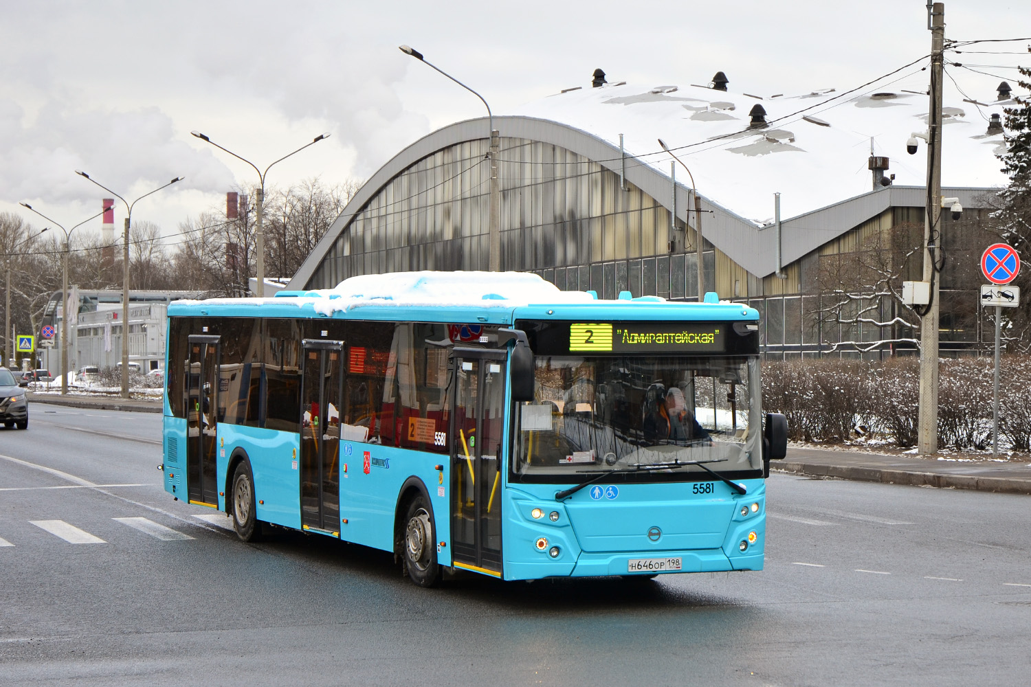 Санкт-Петербург, ЛиАЗ-5292.65 № 5581