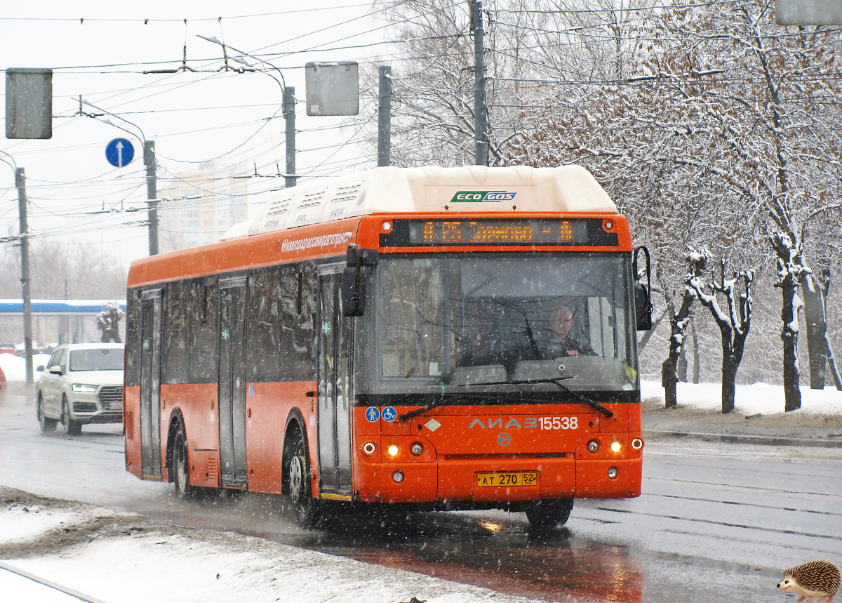 Нижегородская область, ЛиАЗ-5292.67 (CNG) № 15538