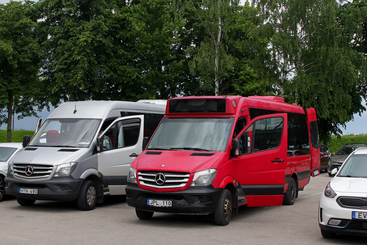 Литва, Mercedes-Benz Sprinter W906 515CDI № JPL 110