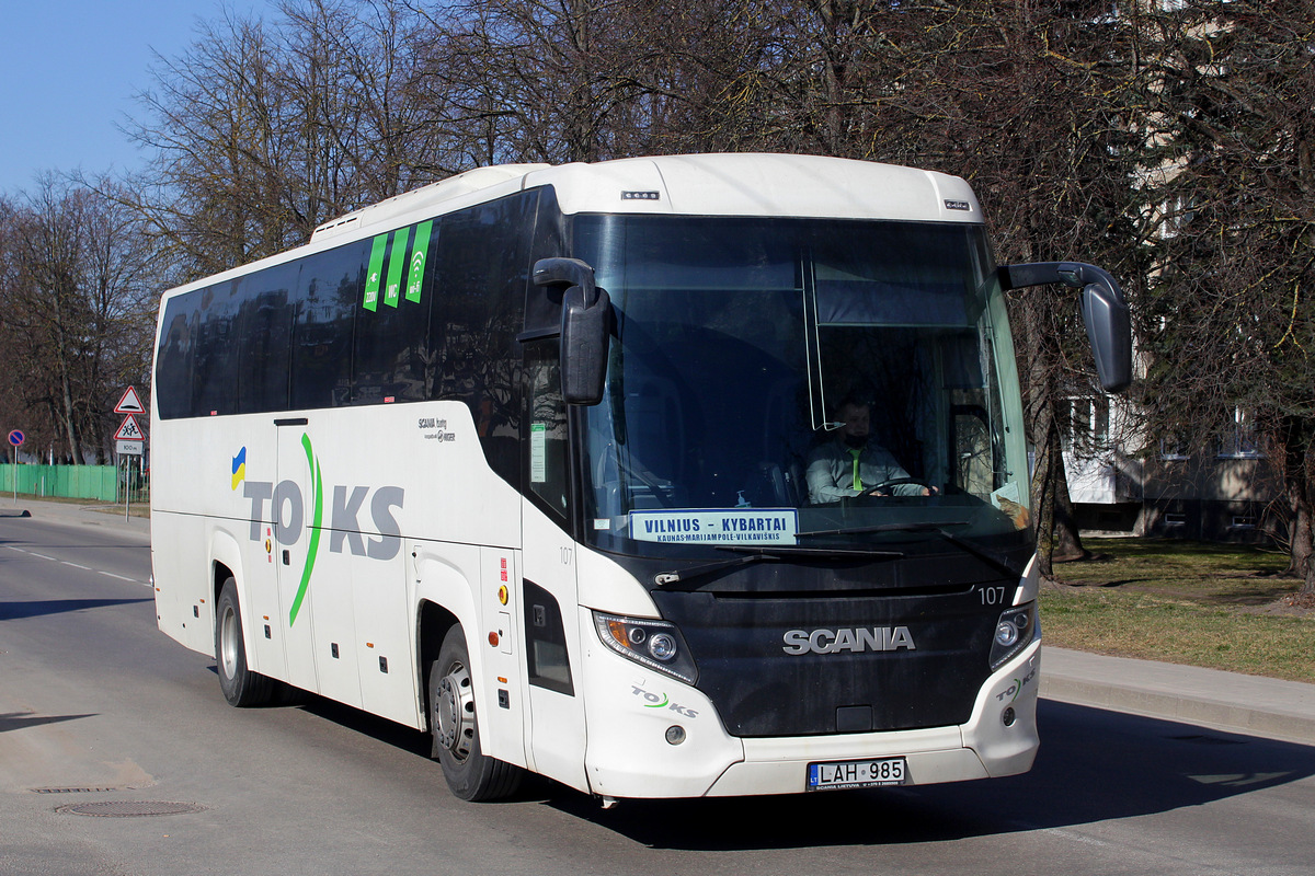 Литва, Scania Touring HD 12.0 № 107