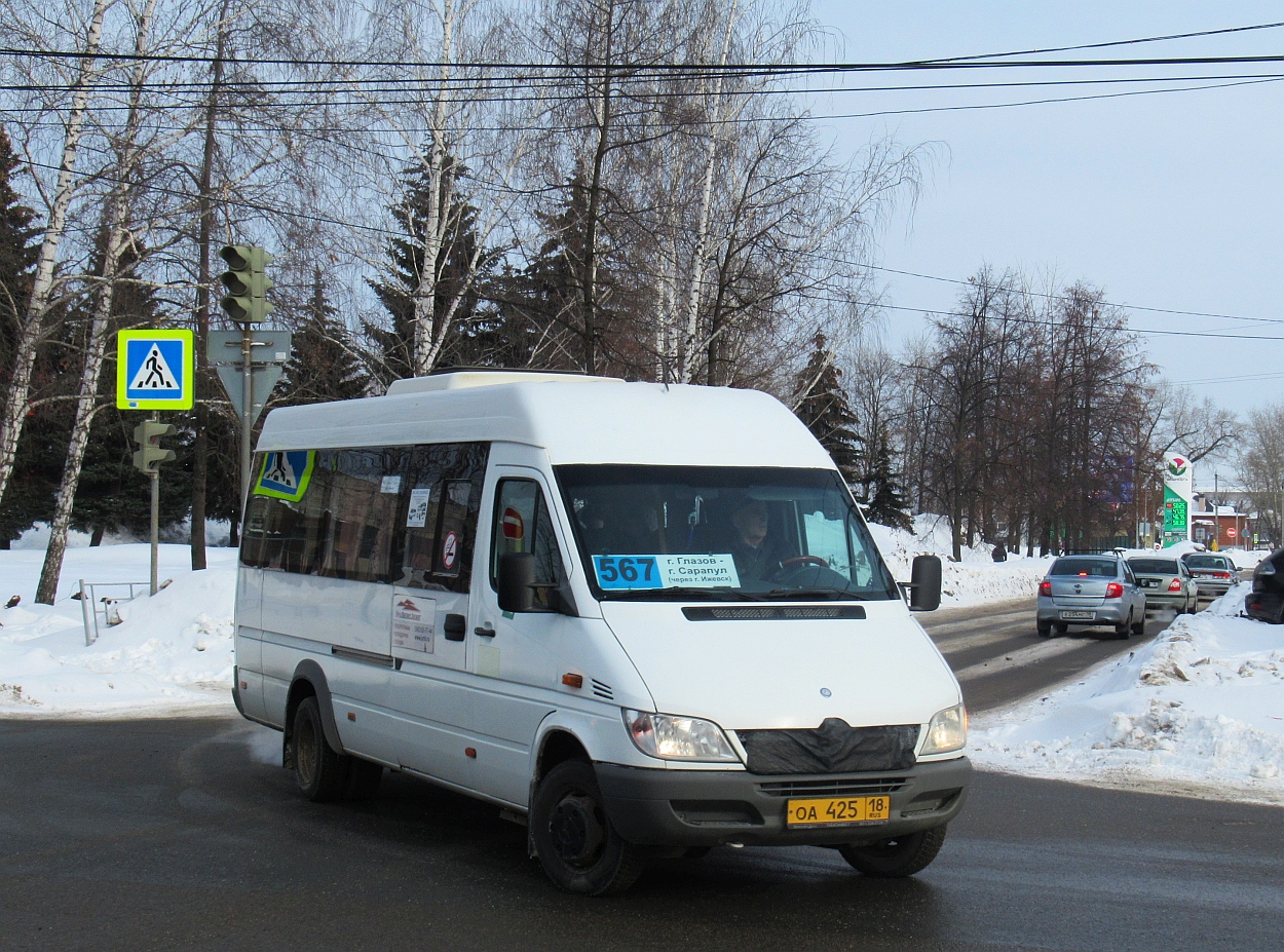 Удмуртия, Луидор-223206 (MB Sprinter Classic) № ОА 425 18