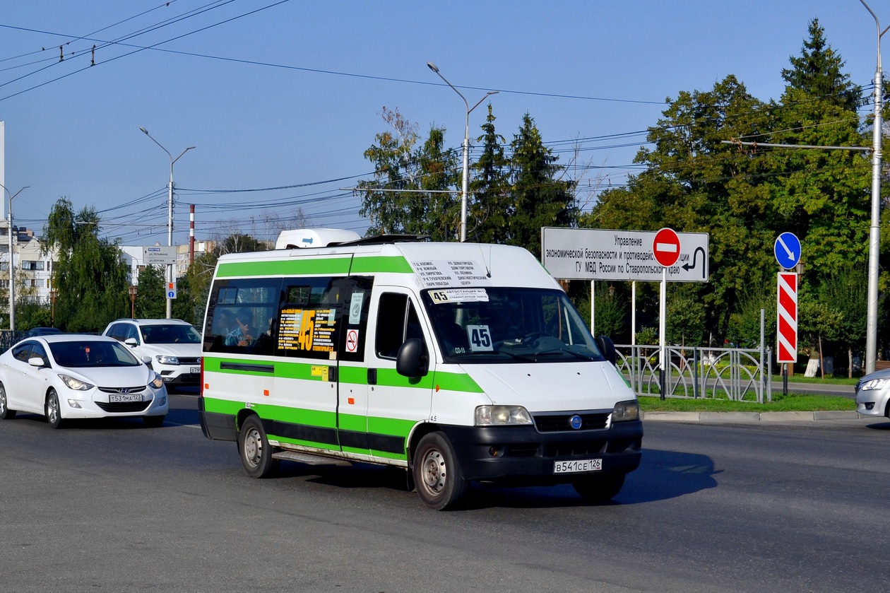 Ставропольский край, FIAT Ducato 244 CSMMC-RLL, -RTL № В 541 СЕ 126