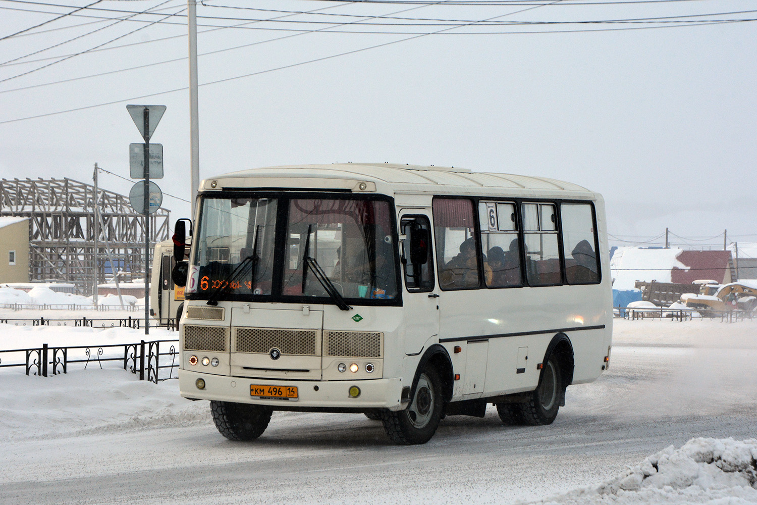 Саха (Якутия), ПАЗ-32054 № КМ 496 14