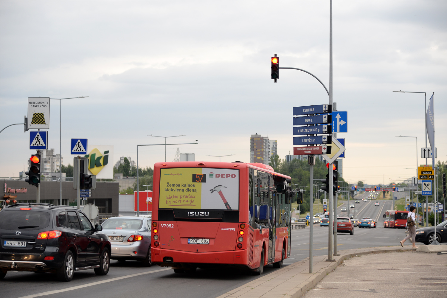 Литва, Anadolu Isuzu Citibus (Yeni) № V7052