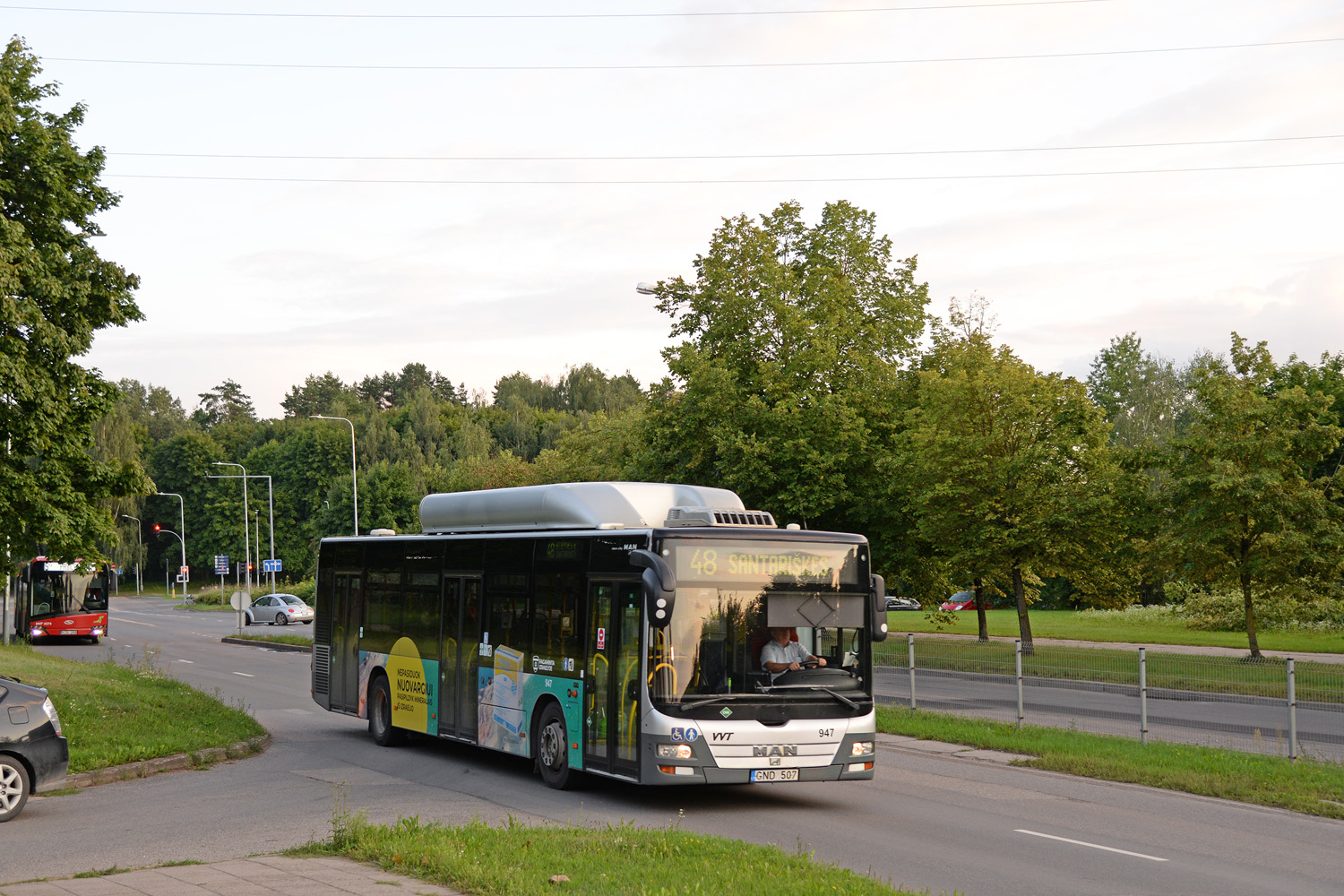 Литва, MAN A21 Lion's City NL273 CNG № 947