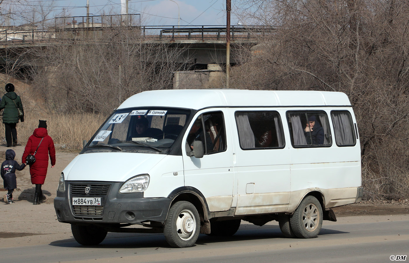 Волгоградская область, ГАЗ-322131 (X78) № М 884 УВ 34