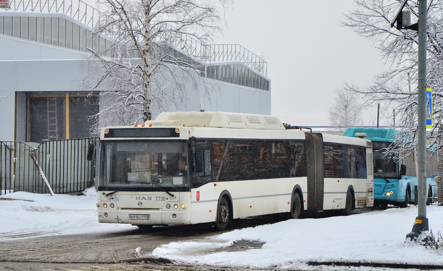 Санкт-Пецярбург, ЛиАЗ-6213.71 № 7730