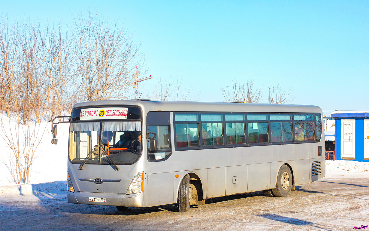 Иркутская область, Hyundai New Super AeroCity 1F/L № Н 537 ВМ 138