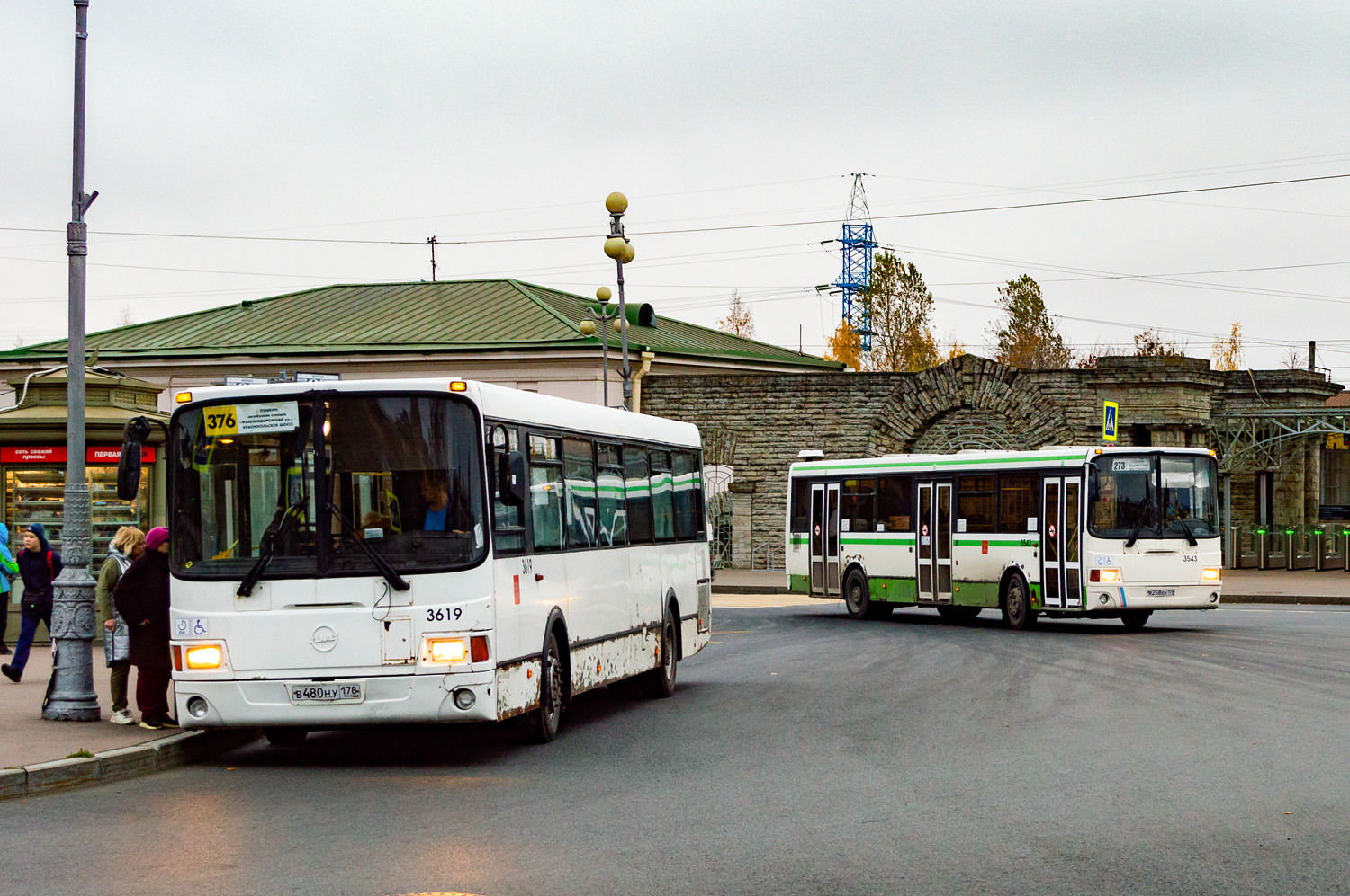 Sankt Peterburgas, LiAZ-5293.53 Nr. 3619