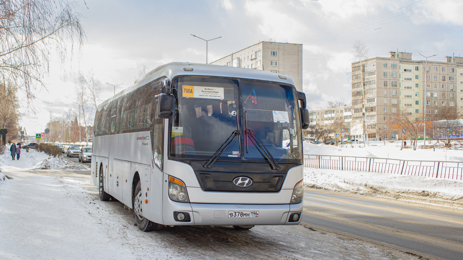 Sverdlovsk region, Hyundai Universe Space Luxury # В 378 МН 196