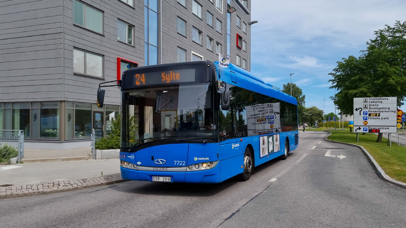 Швеция, Solaris Urbino III 12 LE CNG № 7722