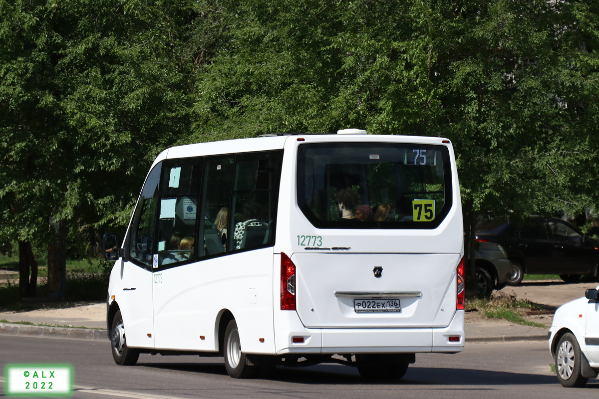 Воронежская область, ГАЗ-A68R52 City № 12773 Воронежская область, ГАЗ-A68R52 City № 12773