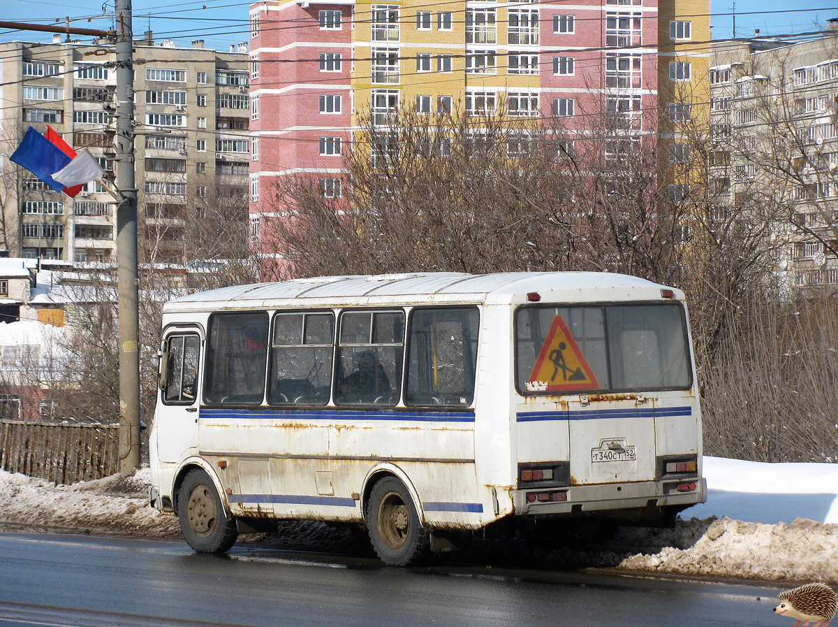 Нижегородская область, ПАЗ-32053 № Т 340 СТ 152