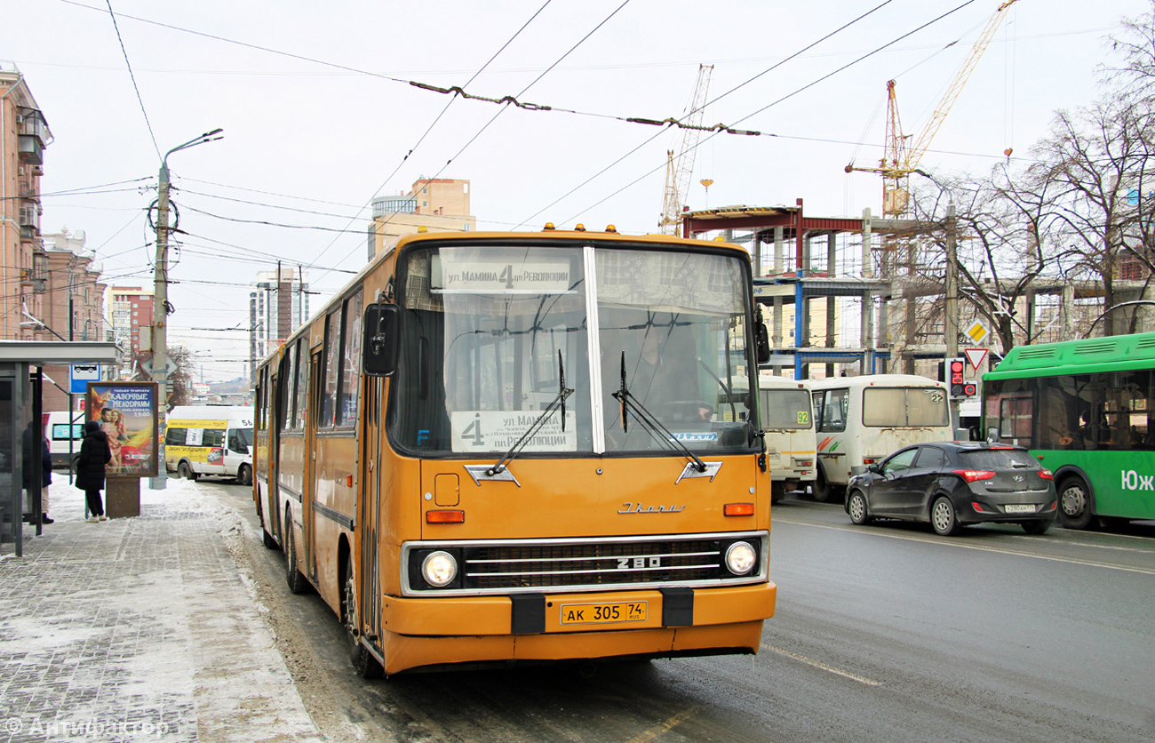 Челябинская область, Ikarus 280.02 № АК 305 74