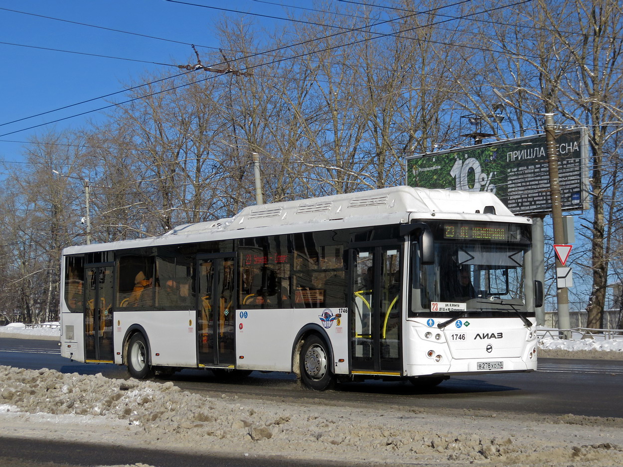 Кировская область, ЛиАЗ-5292.67 (CNG) № В 278 ХО 43